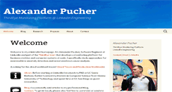 Desktop Screenshot of alexpucher.com